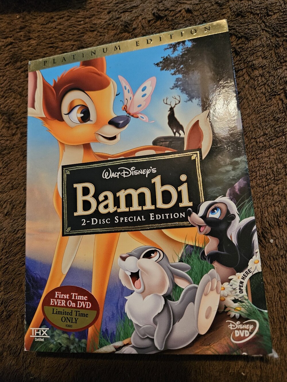 NWT Bambi DVD